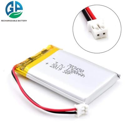 3,7V 480mAh Lithium-Polymer-Akkupack mit 500 Zyklen Lebensdauer für Beauty-Geräte
