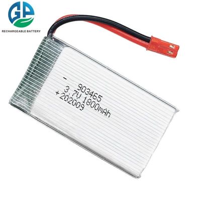 KC-zertifizierter Li-Polymer-Akku mit 1800 mAh und 25 °C Entladerate, wiederaufladbarer 3,7-V-Lipo-Akku