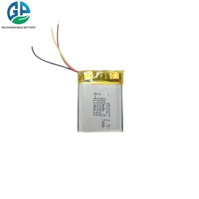 3.7V 200mAh KC zertifizierte wiederaufladbare Lithium-Polymer-Batterie mit PCM-Anschluss