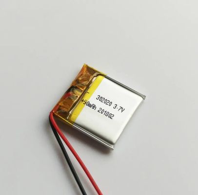 Kleine Batterie 3,7 V 90 mAh Li-Polymer-Batterie 302020 wiederaufladbare Lithium-Batterie