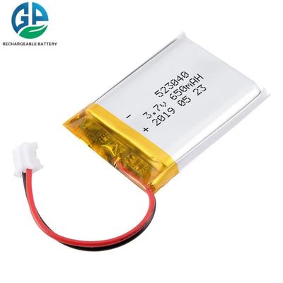 3,7V 650mAh 500-mal wiederaufladbarer Li-Polymer-Akku für Saugroboter