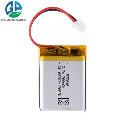 3,7V 700mAh 573040 Lipo-Akku mit 500 Zyklen für schnurlose Headsets