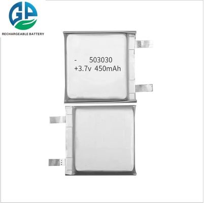 503030 3,7V 450mAh Lithium-Polymer-Akkupack mit 500 Zyklen Lebensdauer für Beauty-Geräte