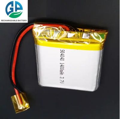 UN38.3 3.7v 1400mah Li-Polymer-Batterie 904040 Lithium-Polymer-Batteriepaket KC CB IEC62133 genehmigt