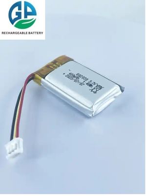 3.7V 400mAh wiederaufladbare Lithium-Polymer-Batterie mit 500-facher Lebensdauer