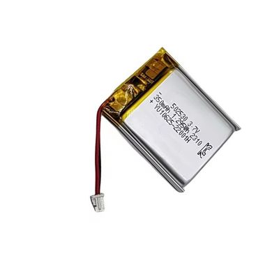 KC CE zugelassen 502530 3.7V 350mAh Lithium-Polymer-Batterie-Pack wiederaufladbare Li-Po-Batterie