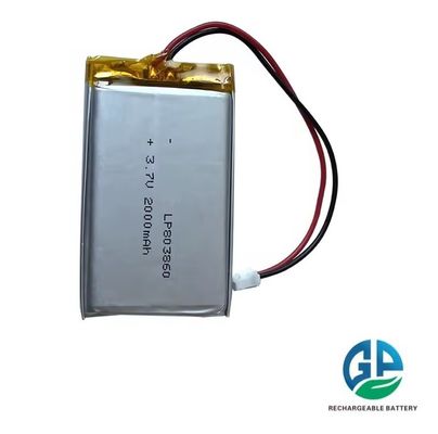 Hochentladungs Lipo-Batterie 803860 Li-Polymer-Batterie 2000mAh 3.7v wiederaufladbare Lipo-Batterie