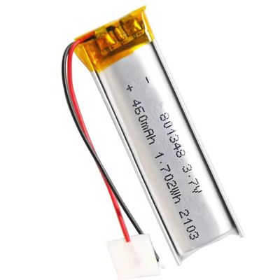 KC genehmigt Lipo Batterie 3,7V 460mah 801348 Polymer Li-Ionen Batterie Lithium Polymer Batterie