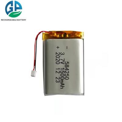 3.7V 1500mAh Lithium-Polymer-Batterie mit 500-facher Lebensdauer
