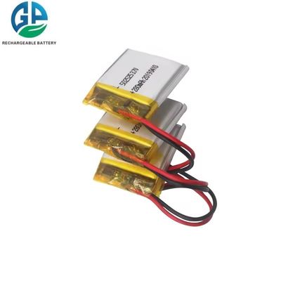 Hochentladungsrate Batterie 30C Wiederaufladbar 502525 angepasste Li-Polymer 3,7v 280mah Lipo-Batterie