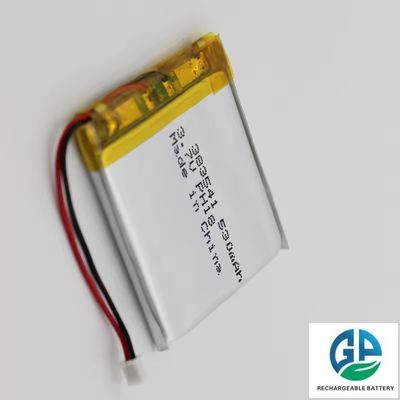 Hochentladungsrate Batterie 383541 3,8mm 3,7V 530mAh Li-Ionen-Batterie Paket wiederaufladbare LiPo-Batteriezellen mit hoher Kapazität