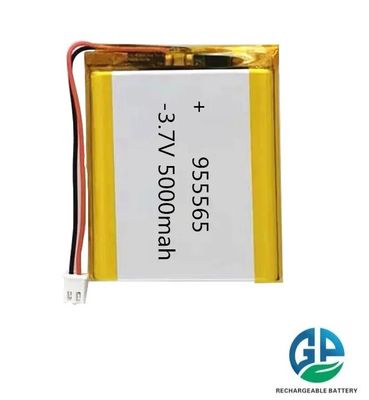 Hohe Kapazität Hohe Zykluszeit Lipo-Batterie Wiederaufladbare Batterien 955565 3.7v 5000mah Lithium-Polymer-Batterie