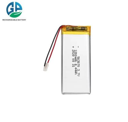 KC-zertifizierter 1200mAh 3,7V Lithium-Polymer-Akku, wiederaufladbarer Lipo-Akkupack