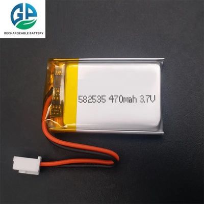 Hochkapazitäts-Li-Ionen-Polymer-Batterie-Pack 582535 Li-Ionen-Polymer-Batterie 3 7v 480mah 470mah 460mah Li-Polymer-Batterie
