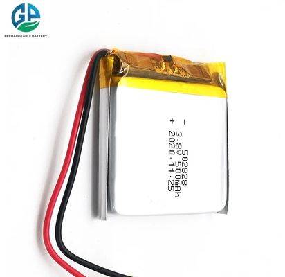 KC genehmigt Lipo Batterie 502828 Batterie 500mah 1.9wh Li-Polymer Batterie Bestpreis 3.8V Lithium Polymer wiederaufladbare Batterie