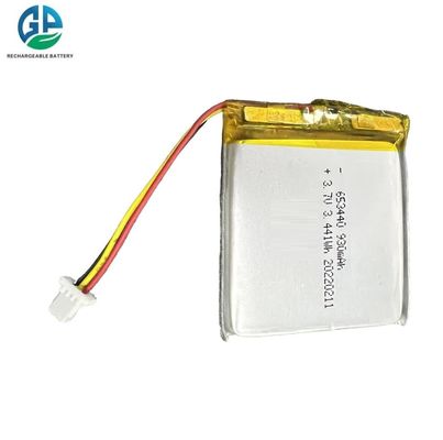Hohe Entladerate 3,7V 930mAh Lithium-Polymer-Akkupack Wiederaufladbarer Li-Polymer-Lipo-Akku