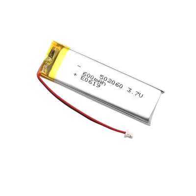Wiederaufladbare Batterie Li-Polymer Batteriezelle Wiederaufladbare Batterie 3,7v 600mah Packungsmodell Qualität 502060 Kleine Lithium-Polymerbatterie Lipo 3,7v 600mAh KC-zertifizierte Batterie