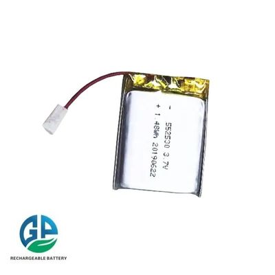 KC-zertifiziert 3.7V 400mAh Lithium-Polymer-Batterie wiederaufladbare Li-Ionen-Lipo-Batterie für Schönheitsgeräte