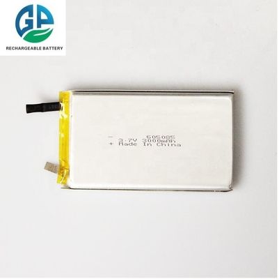 Hochleistungs-Entladebatterie 3,7 V 3000 mAh 30C Max60C wiederaufladbarer Lipo-Akku 605085 3000 mAh