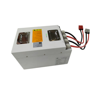 Wiederaufladbare 24V 60AH Lithium-Eisenphosphat AGV-Batterie mit integriertem BMS für Gabelstapler
