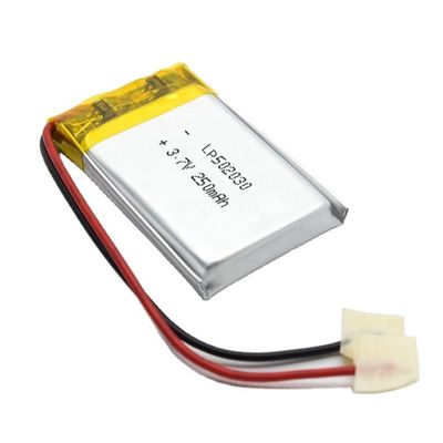 502030 3,7 V 250 mAh Lithium-Polymer-Batteriesatz Wiederaufladbare Lipo-Batterie für LED-Leuchten