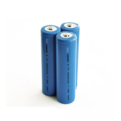 RoHS-zertifizierte 18650 Lithium-Ionen-Batterie 2500mAh 3.7V mit PCM für industrielle Anwendungen
