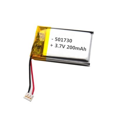 3.7V 200mAh 501730 Lithium-Polymer-Batterie für elektronische Spielzeuge und digitale Geräte