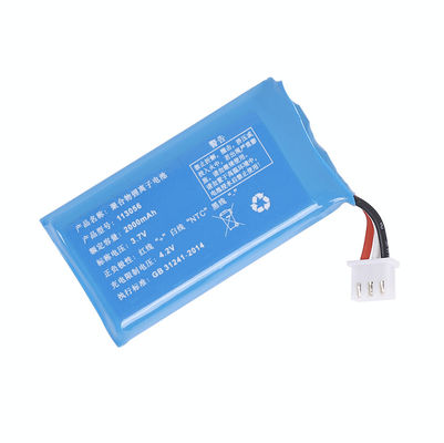 UL-zertifizierte 3,7V 2000mAh wiederaufladbare LiPo-Batterie für tragbare Geräte