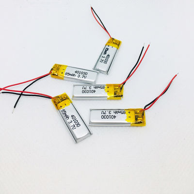3.7V 90mAh Li Polymer Battery 401030 für intelligentes Gerät