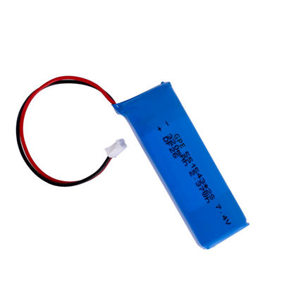 7,4V 320mAh 500 Ladezyklen Lithium-Polymer-Akku Wiederaufladbarer LiPo-Akku für Spielzeug und Haushaltsgeräte