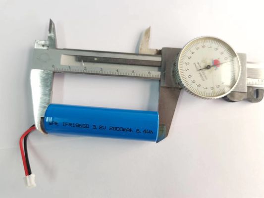 Batterie-Lithium-Eisen-Phosphat 3.2V 2000mAh LFP 18650 für LED-Licht
