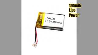 3,7 V 150 mAh Lipo-Akku 402020 Packung